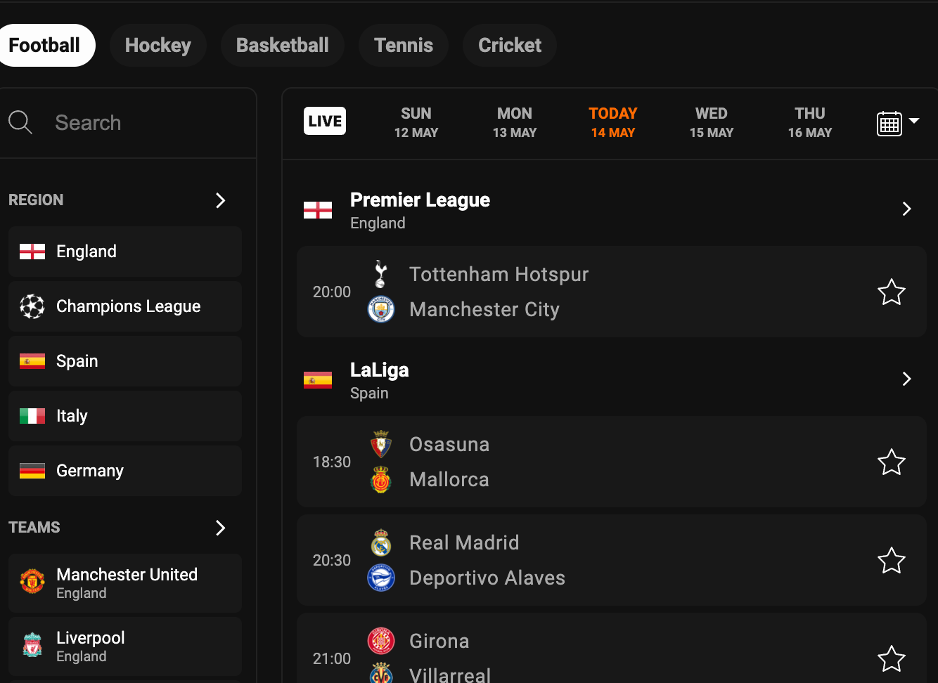 Best Alternatives to Livescore for Checking Score Lines