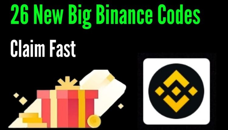 Today 26 New Binance Red Packet Codes